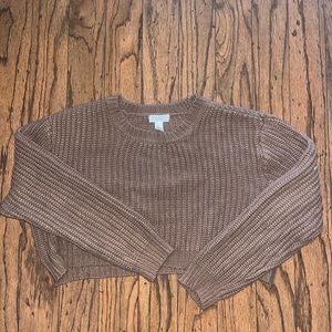 Cropped sweater